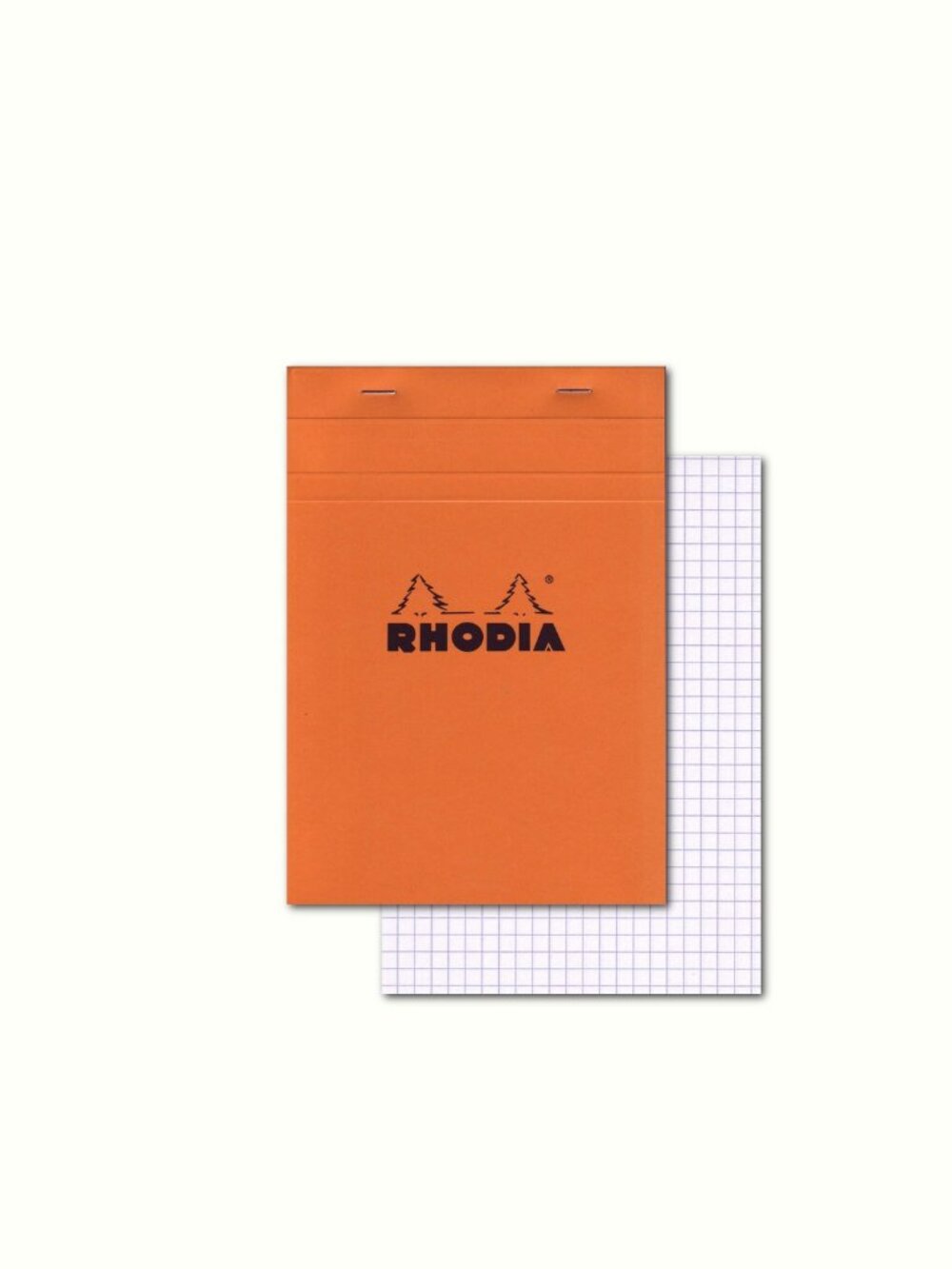 Rhodia Notepad, No16 A5, Squared - Orange